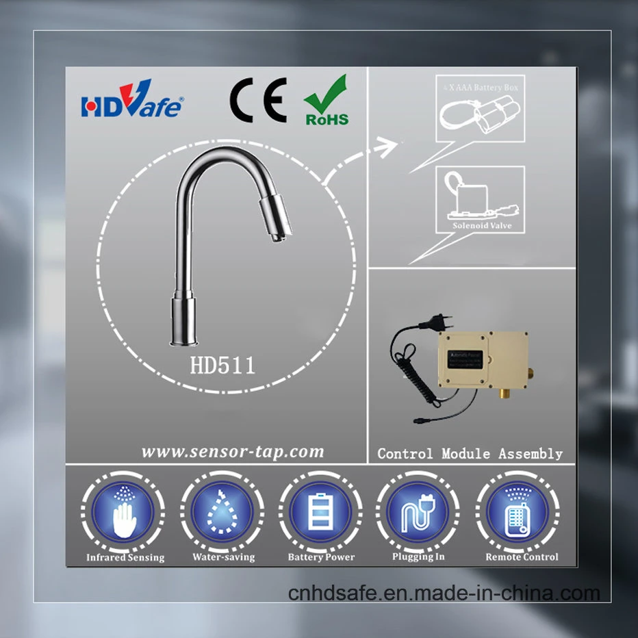Automatic Faucet Sanitary Infrared Electrical Basin Self Closing Sensor Tap
