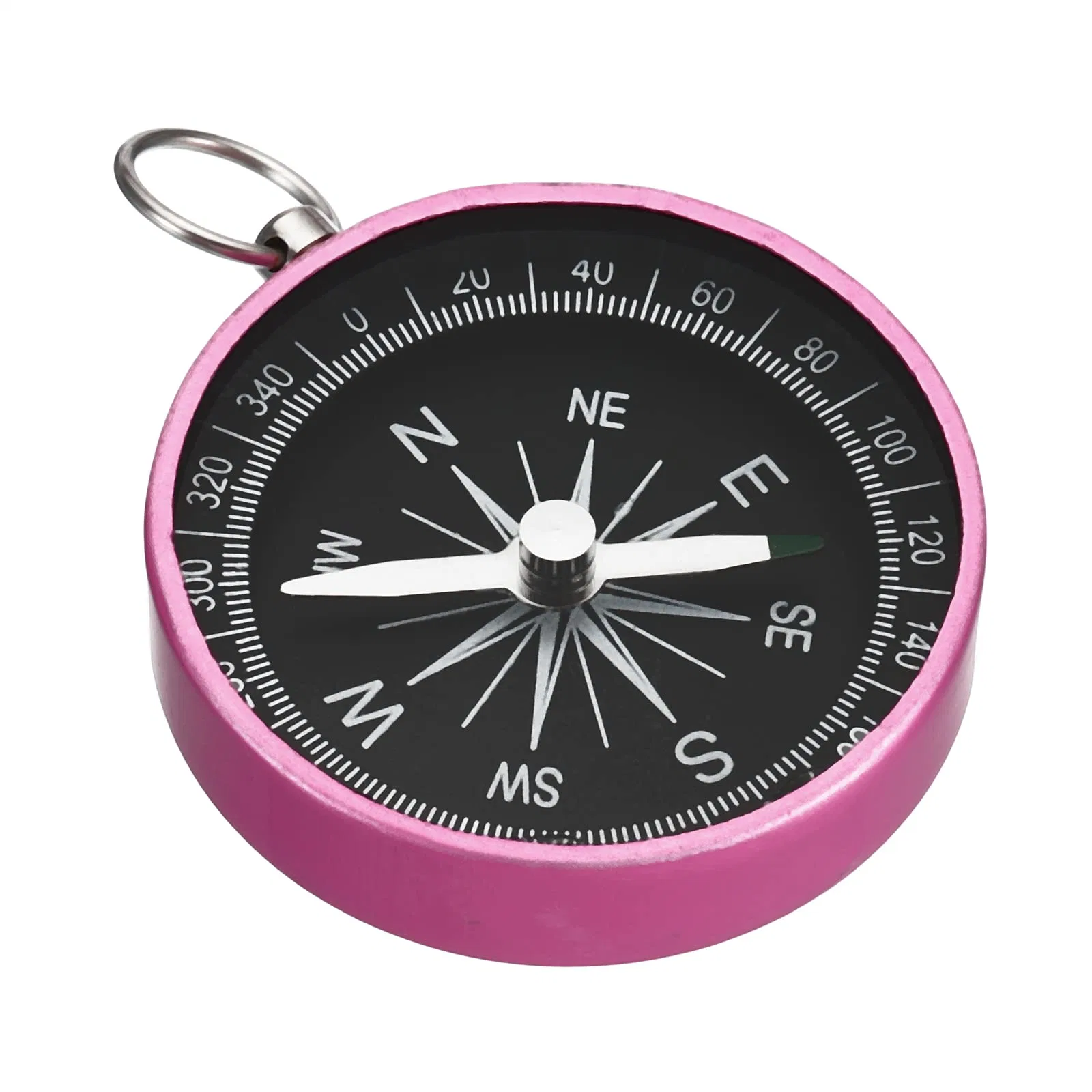 Key Ring Outdoors Camping Hiking Survival Sports Navigation Pocket Compass