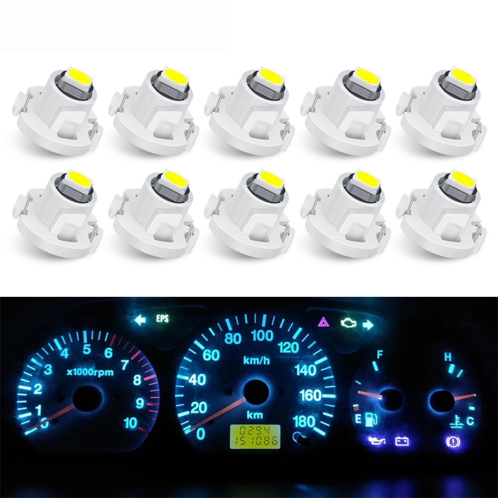 Nouveau produitst3 T4.2 T4.7 LED blanche pour tableau de bord de voiture lumière automatique Circuit CMS 3030 de lampe d'instrument super brillante