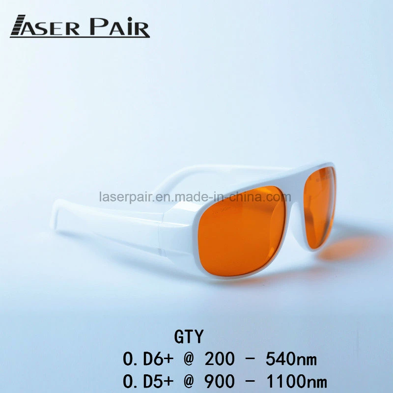 Laser Safety Glasses Protective Goggles Laser Equipment Protect Wavelength: 200 - 540nm & 900 - 1100nm for YAG Ktp Q-Switch