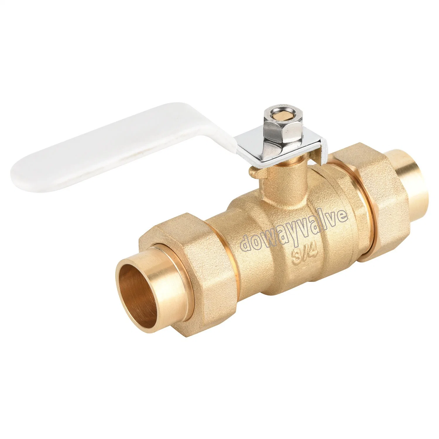 Forged Brass Medical Gas Valve with Copper Pipe