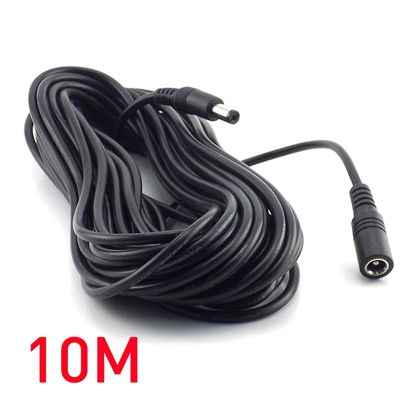 12V DC Power Extension Cable Male to Female Plug 2.1X 5.5mm LED Strip Light