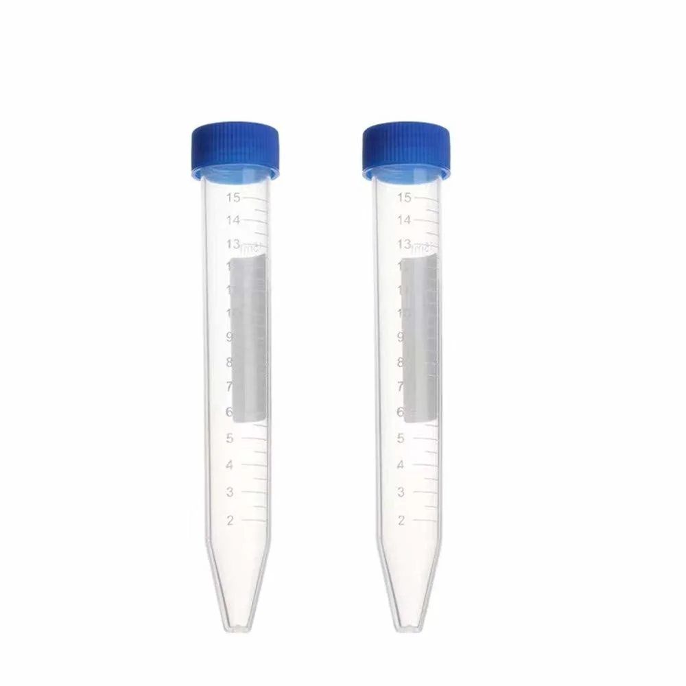 Laboratory Plastic 15ml Conical Centrifuge Tube with Screw Cap