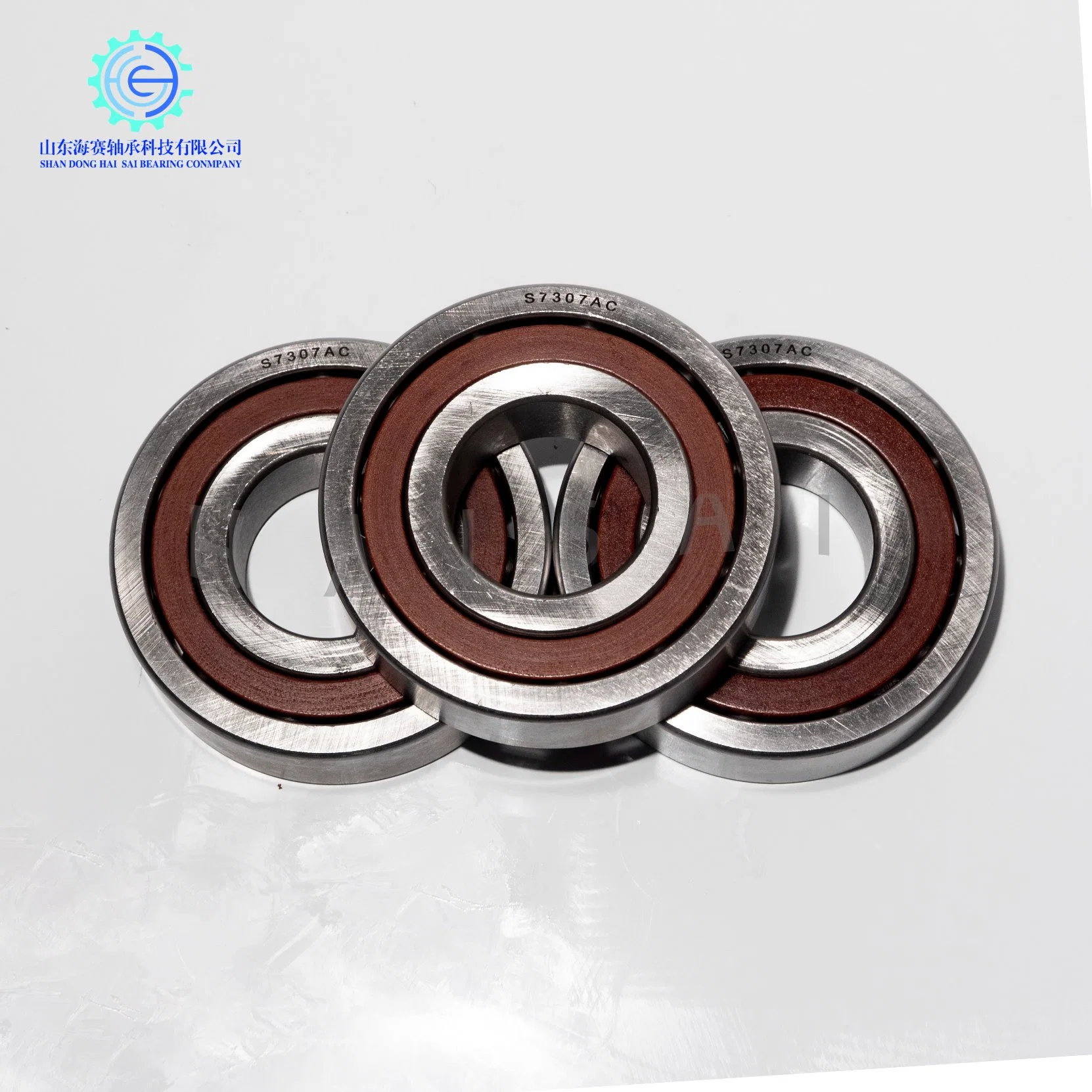 Chinese Factory 7307AC 7304 7308 7309 Stainless Steel Angular-Contact Contact Ball/Tapered Roller/Rolling/China Bearing for Medical Bearing