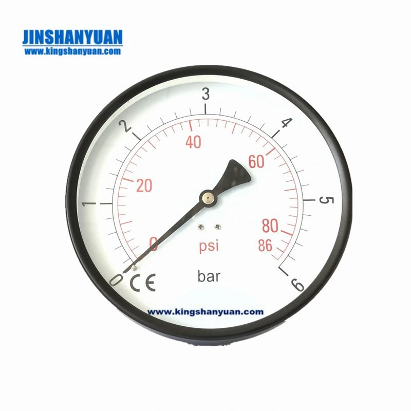 2.5" 6"4" de acero inoxidable de alta calidad el manómetro de aceite