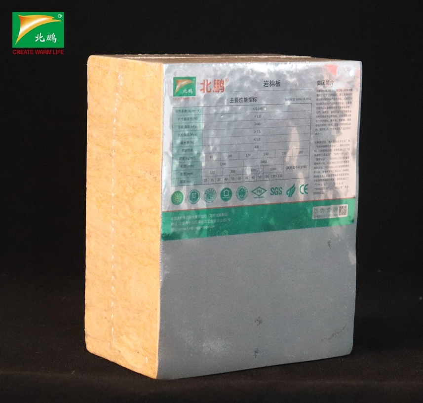 Beipeng Wholesale/Supplier Insulation Mineral Wool Panel 100mm Fire Rated Rock Wool