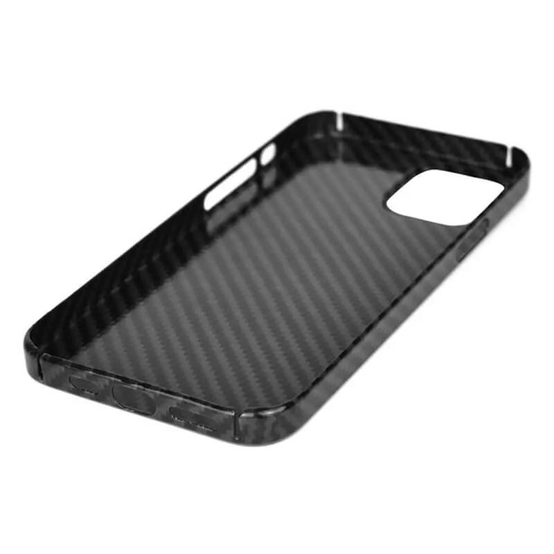 Case Crater Design Aramid Fiber Phone Case with Metal Plates Mobile Phone Accessory