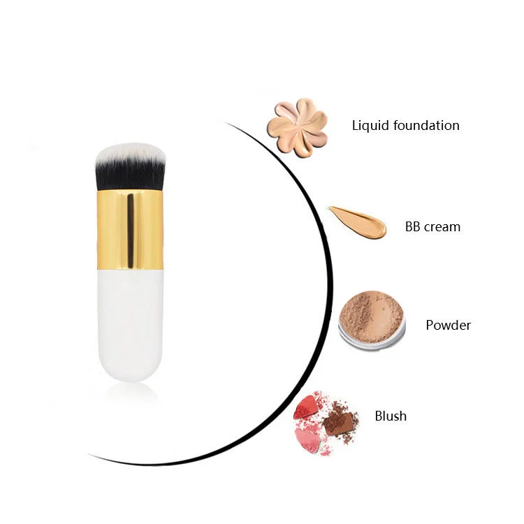 Cheap Liquid Foundation Bb Cream Powder Blush Flat Kabuki Cosmetic Brush