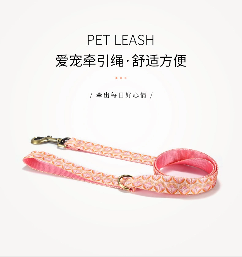 Fashion Dog Belt Nylon Rope Dog Pet Walking Collar