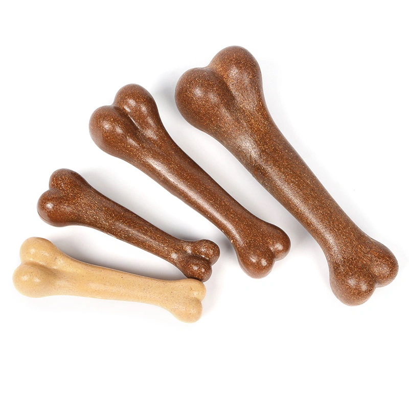 PET зубы ослепляющие игрушки Bone Beef Flavour Stick Bone Ticks Износостойкие игрушки для интерактивного тренинга с защитой от укубанов