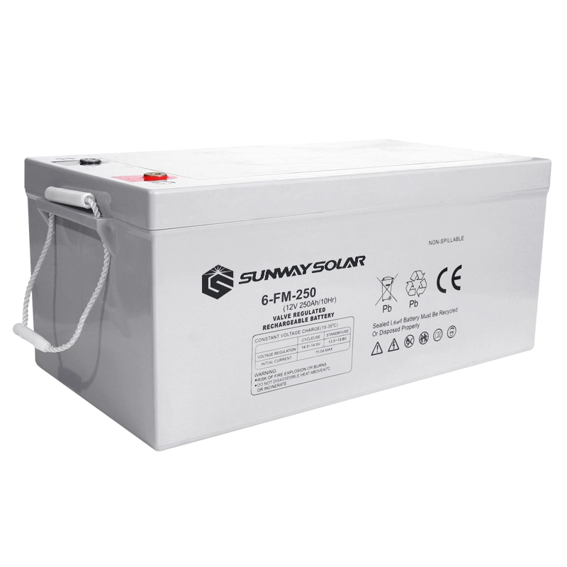 Sunway New Design 12V 250ah Lead Acid Battery