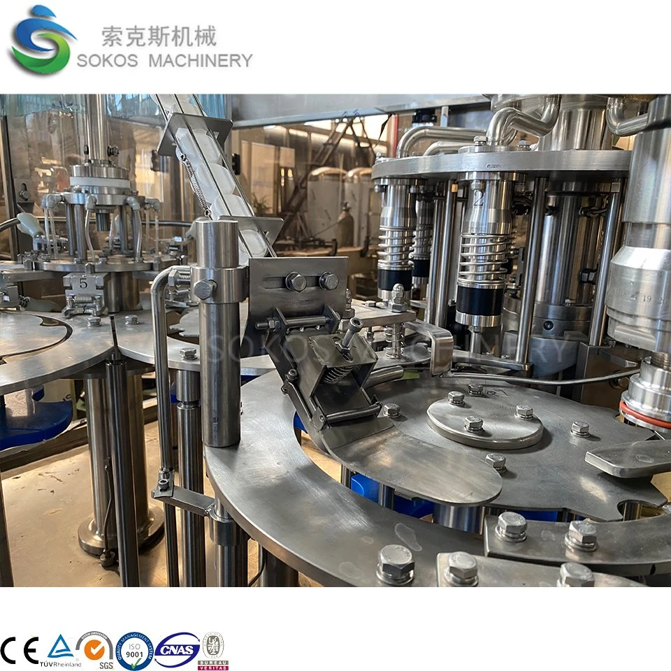 Factory Price Beverage Energy Drinks Concentrate Flavored Juice Production Line Can Filling Machines Liquid Filling Machine