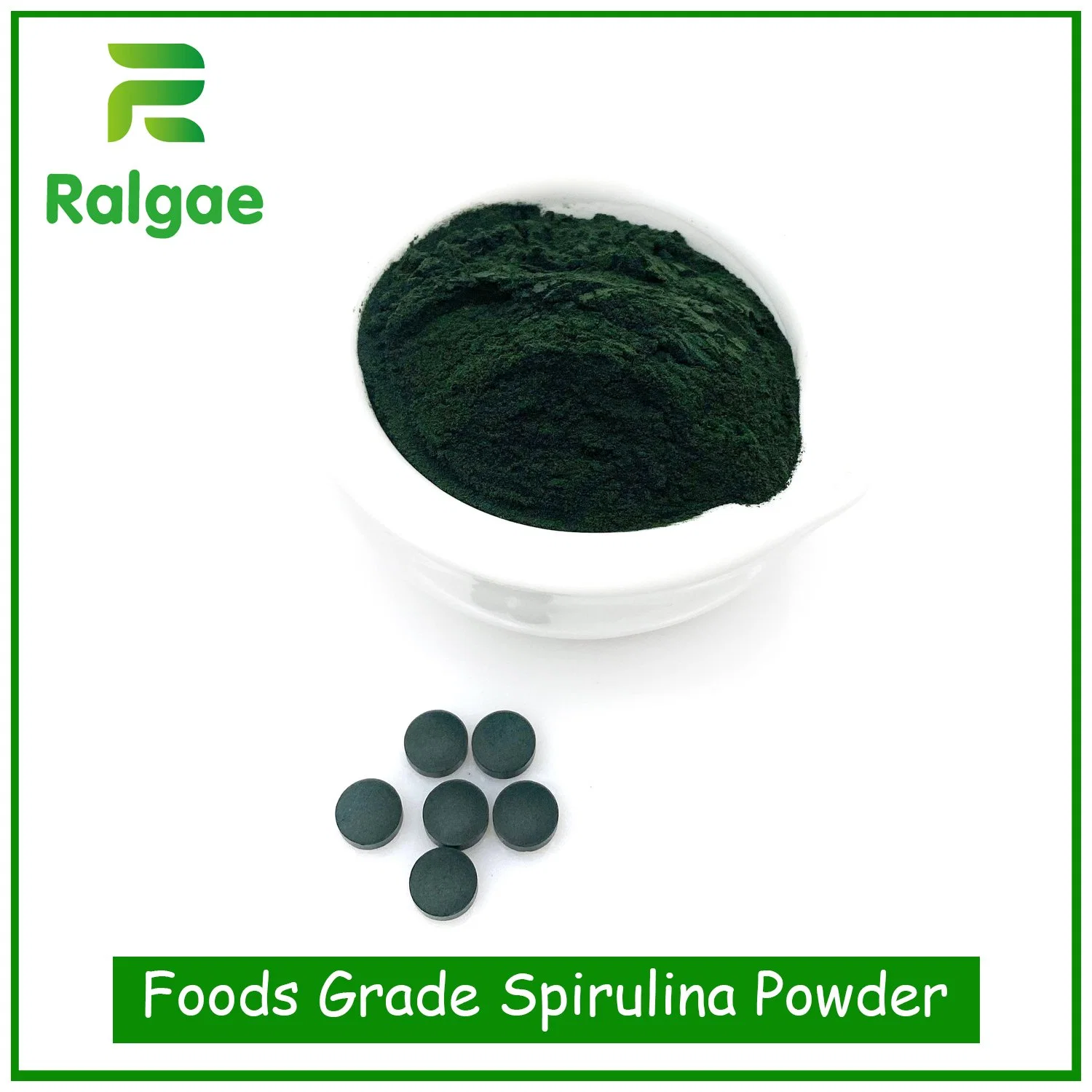 Natürliches Pulver mit hohem Protein Lebensmittel Spirulina CAS 724424-92-4