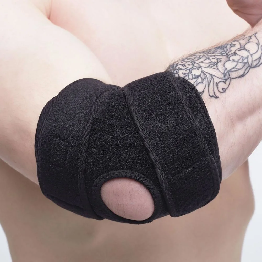 Adjustable Breathable Elbow Brace for Sports Injury Rehabilitation & Protection Wyz19825