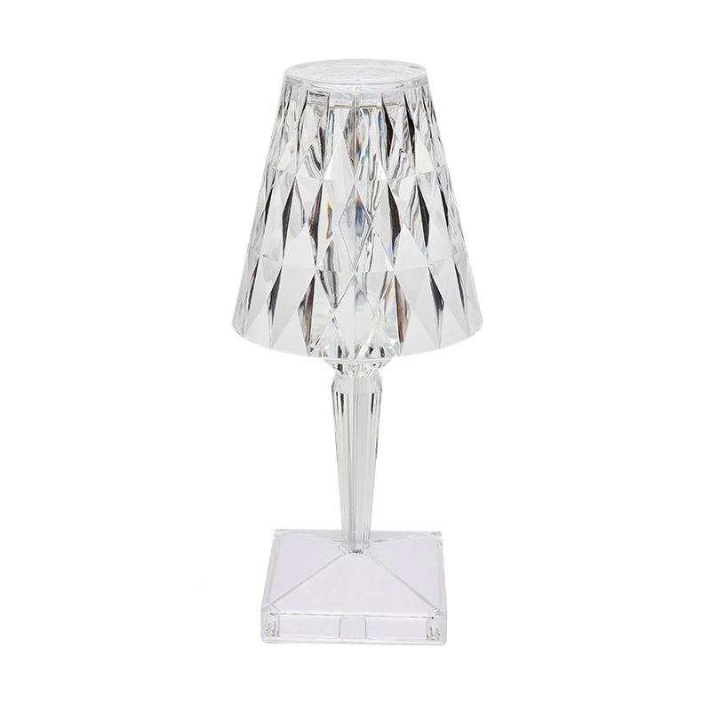 Мини-Crystal портативный светодиодный настольные лампы