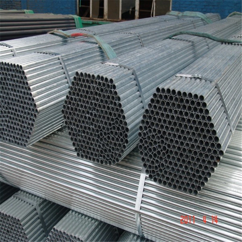 Precio de tubería de acero al carbono galvanizado ASTM A53 Gr. B ERW soldada