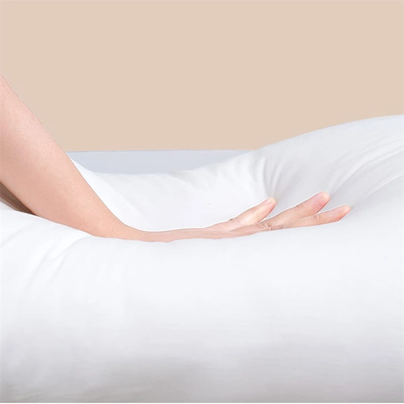 Juego de almohadas de cuerpo de relleno de poliéster suave a medida sin funda de almohada