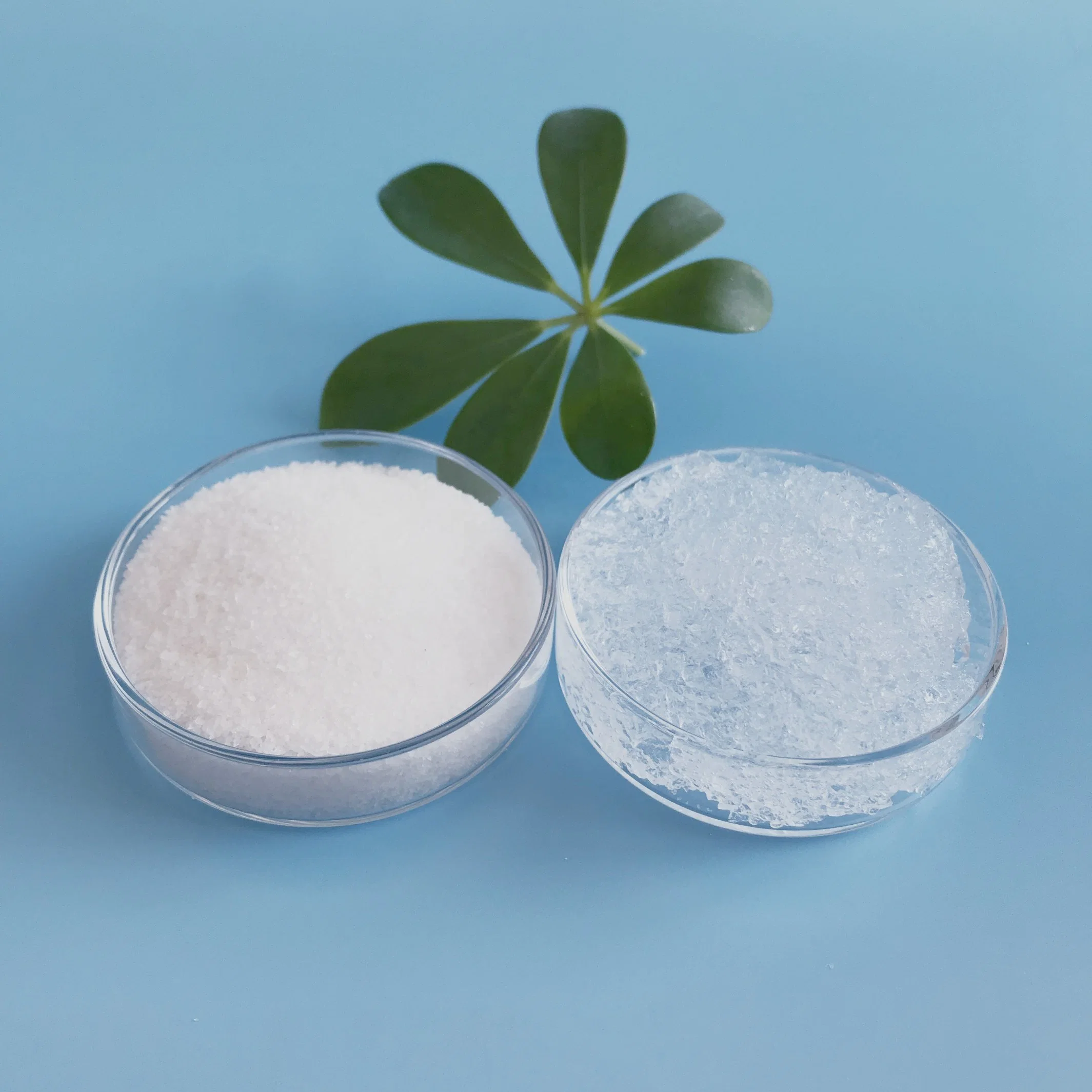 Résine polymère super absorbante de sodium polyacrylate biodégradable pour les produits d'hygiène.