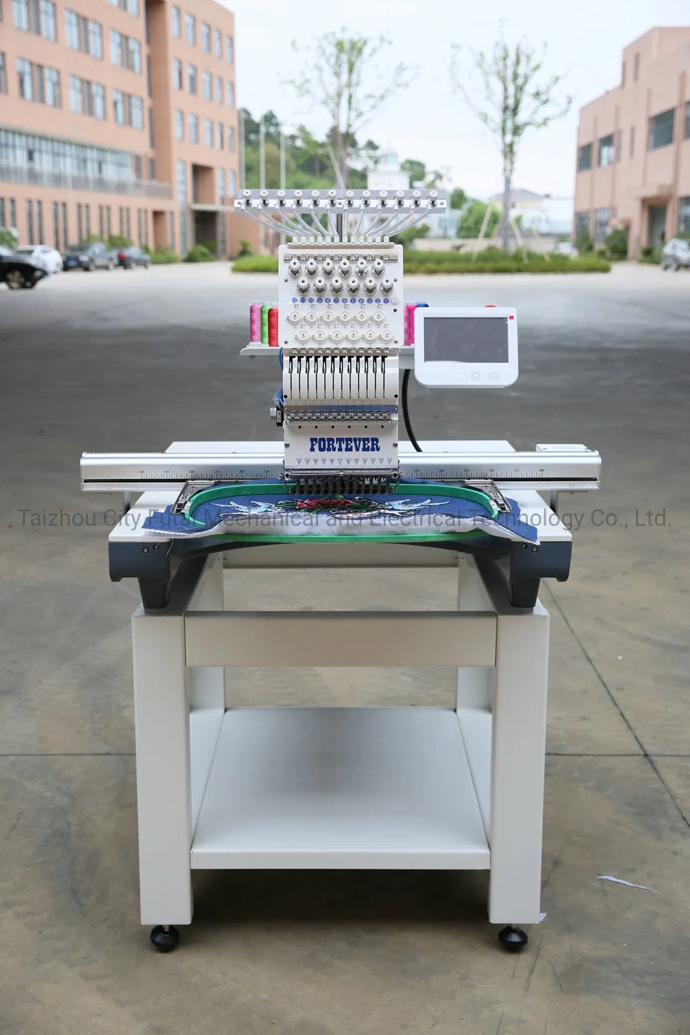 machine à textile Multi Fonction 1 tête informatisé pour la grande vitesse Embroidery Machine Fonctions pour T Shirt broderie