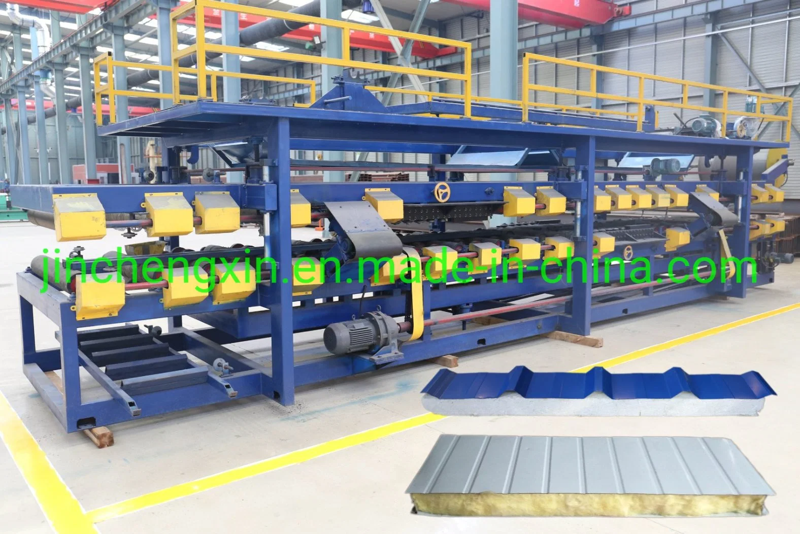 EPS Sandwich Wall Panel Making Machine Production Line