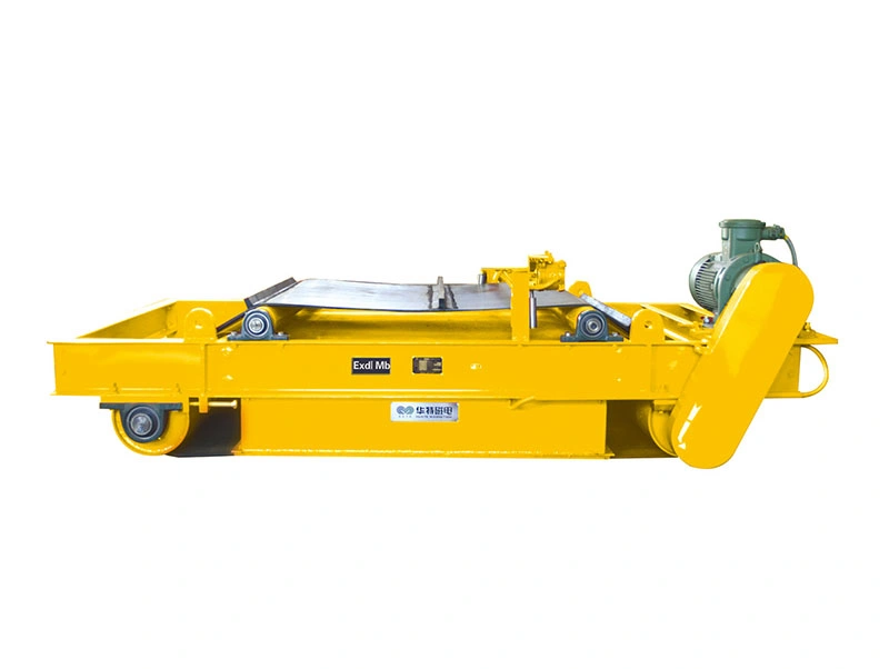 China Hot Selling Explosion-Proof Permanent Magnetic Belt Conveyer Separator for Mine Price