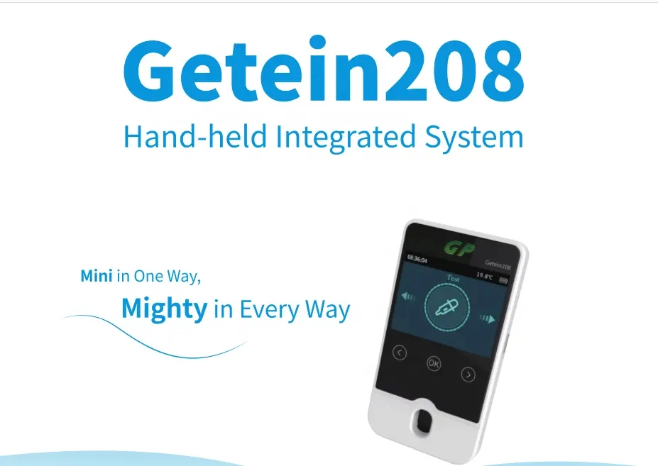 Getein 208 Convenient Biochemical Immunoassay Analyzer for Emergency Room Testing