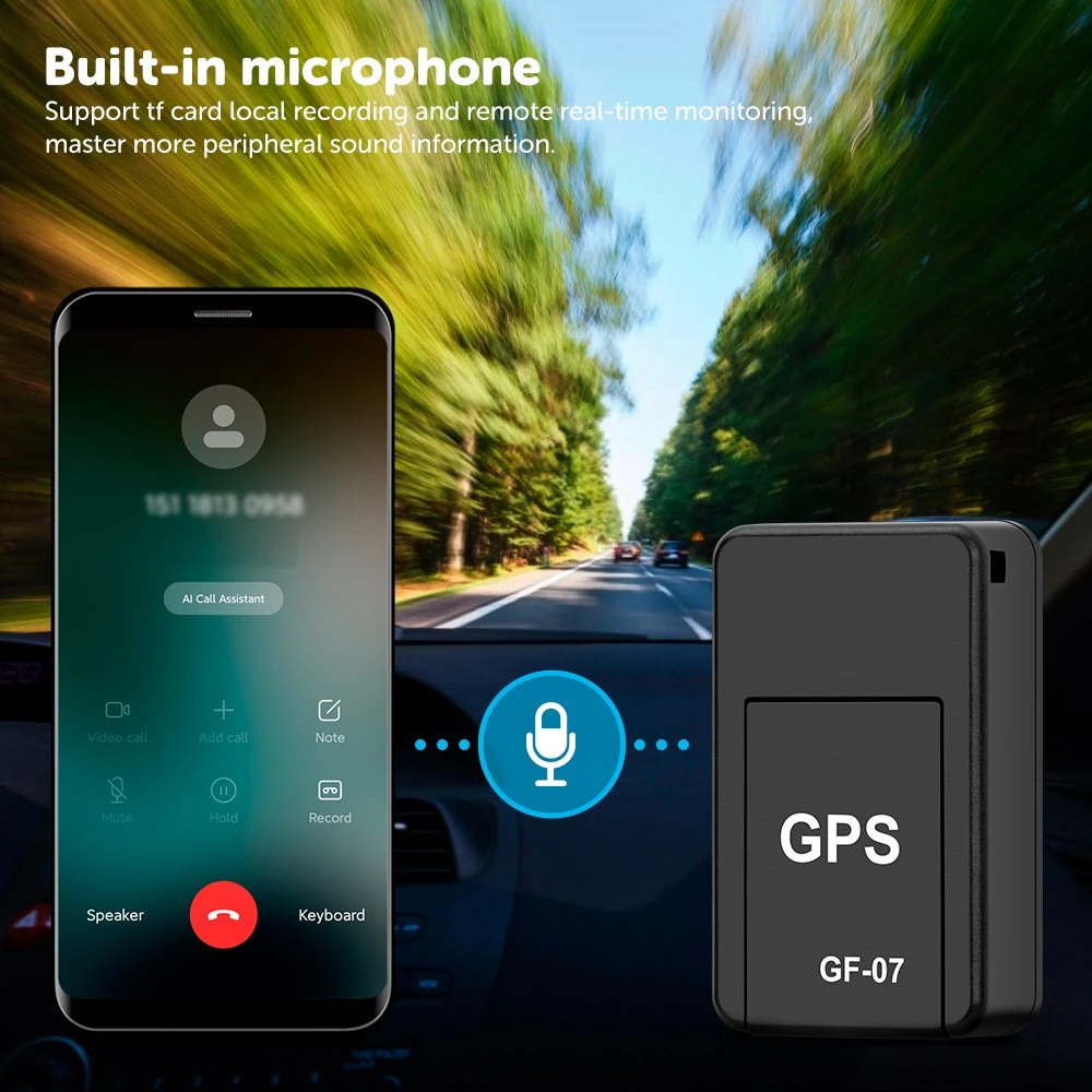 Mini Coche Tracker GPS Dispositivo de localización GSM Localizador GPS