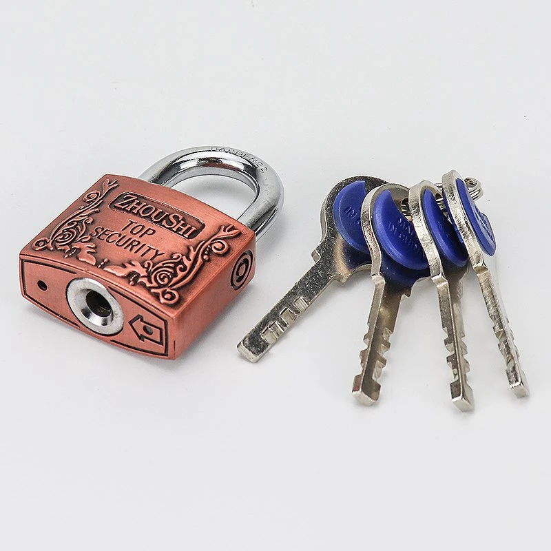 Zinc Alloy Die-Casting Safety Top Security Heavy Duty Antique Plated Pad Lock