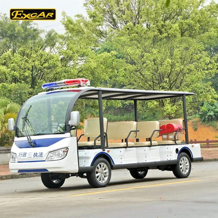 11 Seater Outdoor City Electric Patrol Sightseeing Bus