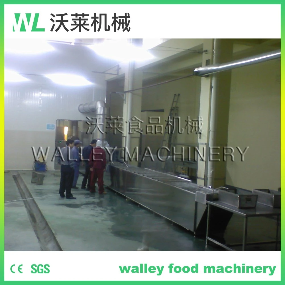High Rebuy Industrial Automatic Continuous Basket Type Vegetables and Fruits Killing Equipment