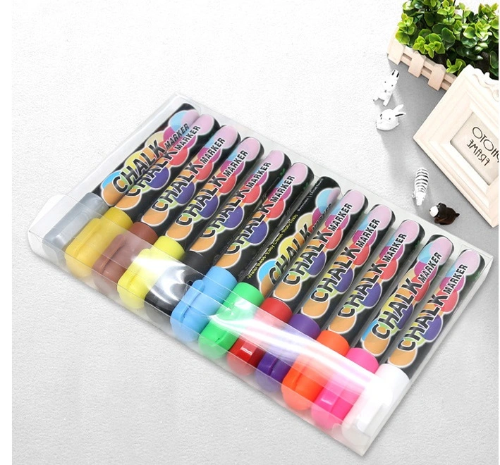 Non-Toxic Dry Erasable Ink Liquid Chalk Marker Pen