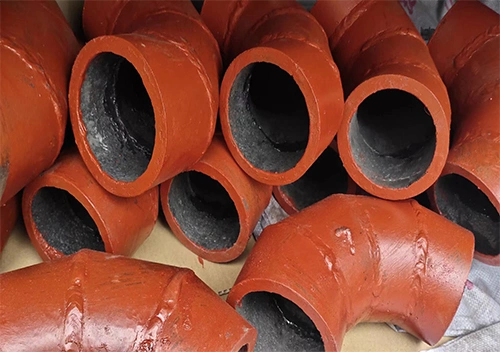 Low Running Resistance Wear-Resistant Elbow Lining for Coal