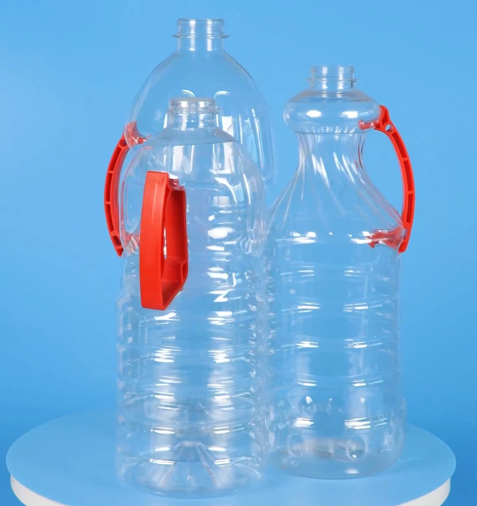Contenant d'emballage en plastique HDPE PET Bouteille en plastique avec bouchon en plastique