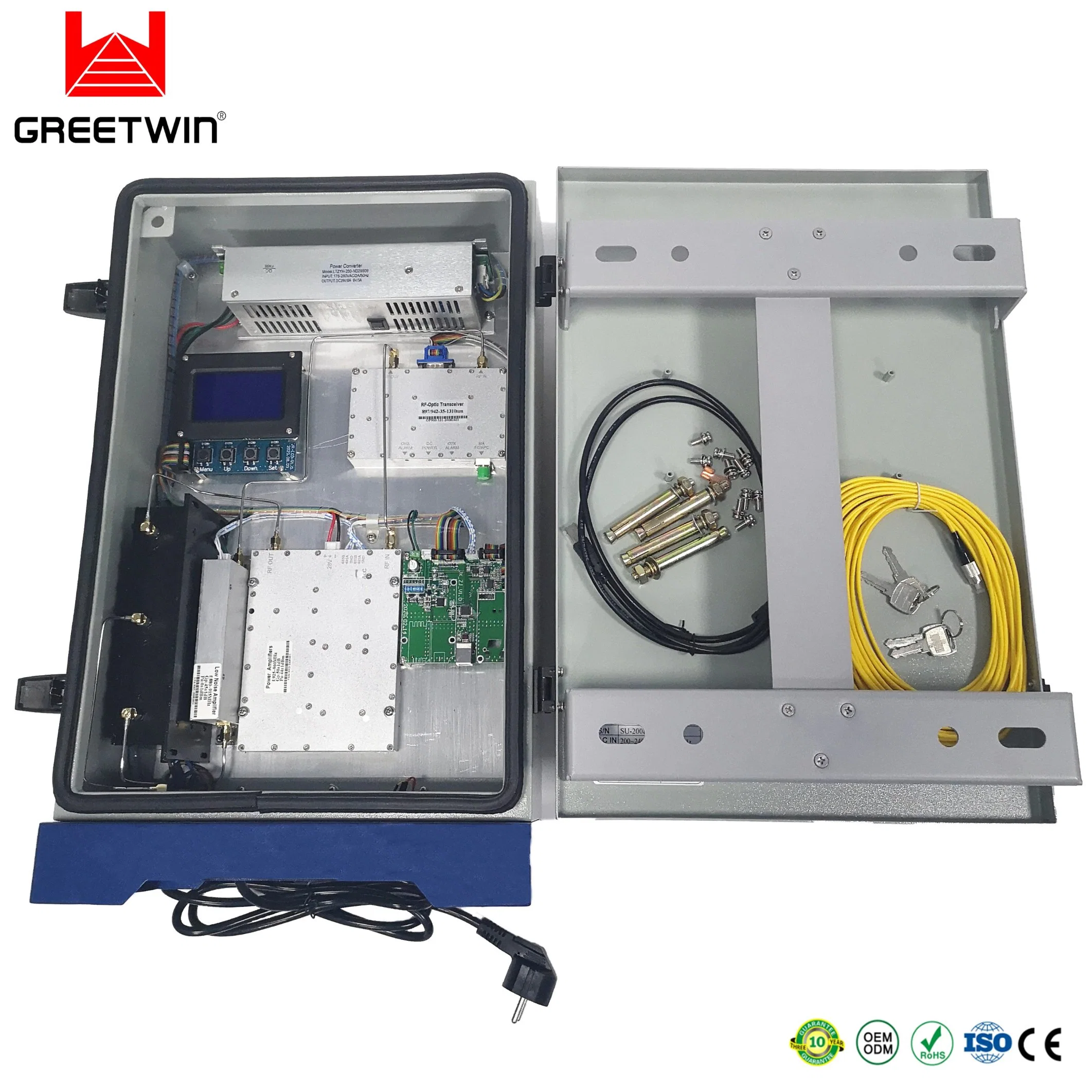 40dBm 1800MHz Dcs Channel Selective Repeater/Mobile Repeater/Mobile Phone Repeater (GW-40CSRD)