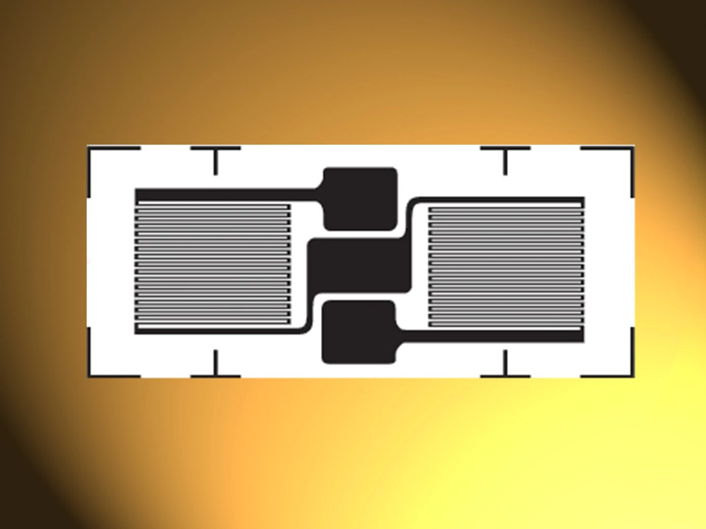 Puente de la mitad de galgas extensométricas 350ohm