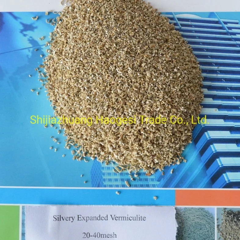 Silvery Expanded Vermiculite for Brake Lining Used Silvery Expanded Vermiculite