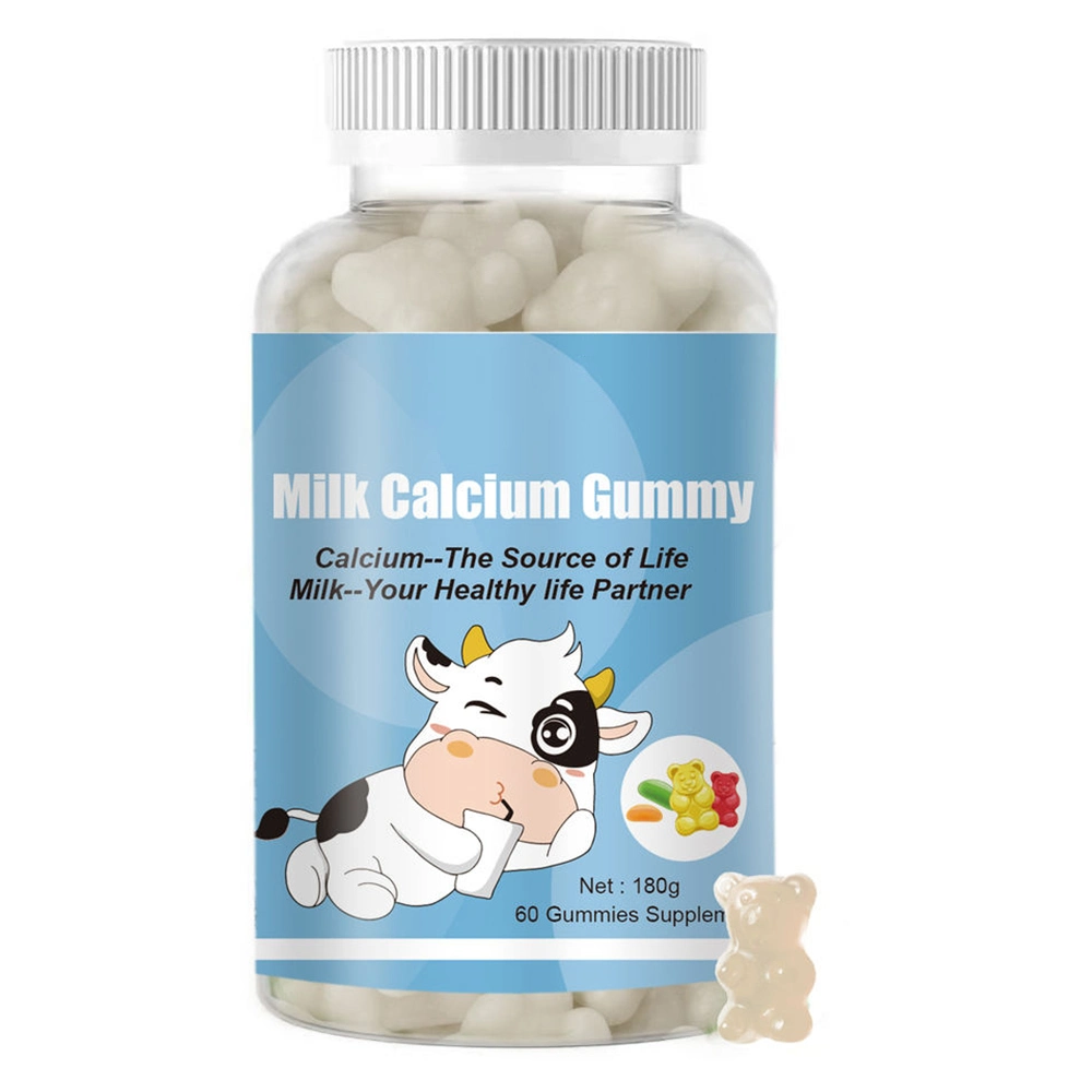 OEM Milk Calcium Bear Gummy Food Supplements Flavor Health Vitamin Supplements