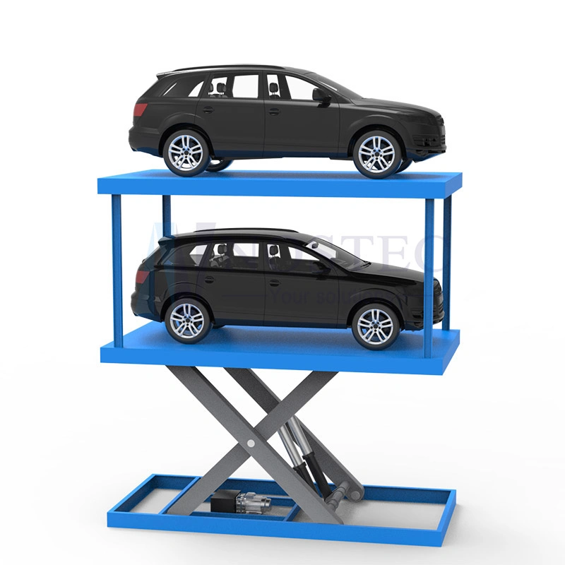 Garage Underground Car Parking Equipment Scissor Car Lift Equipment