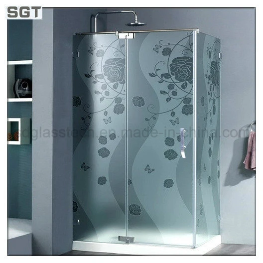 Clear Toughened Frosted Shower Doors Bath Screens Glass