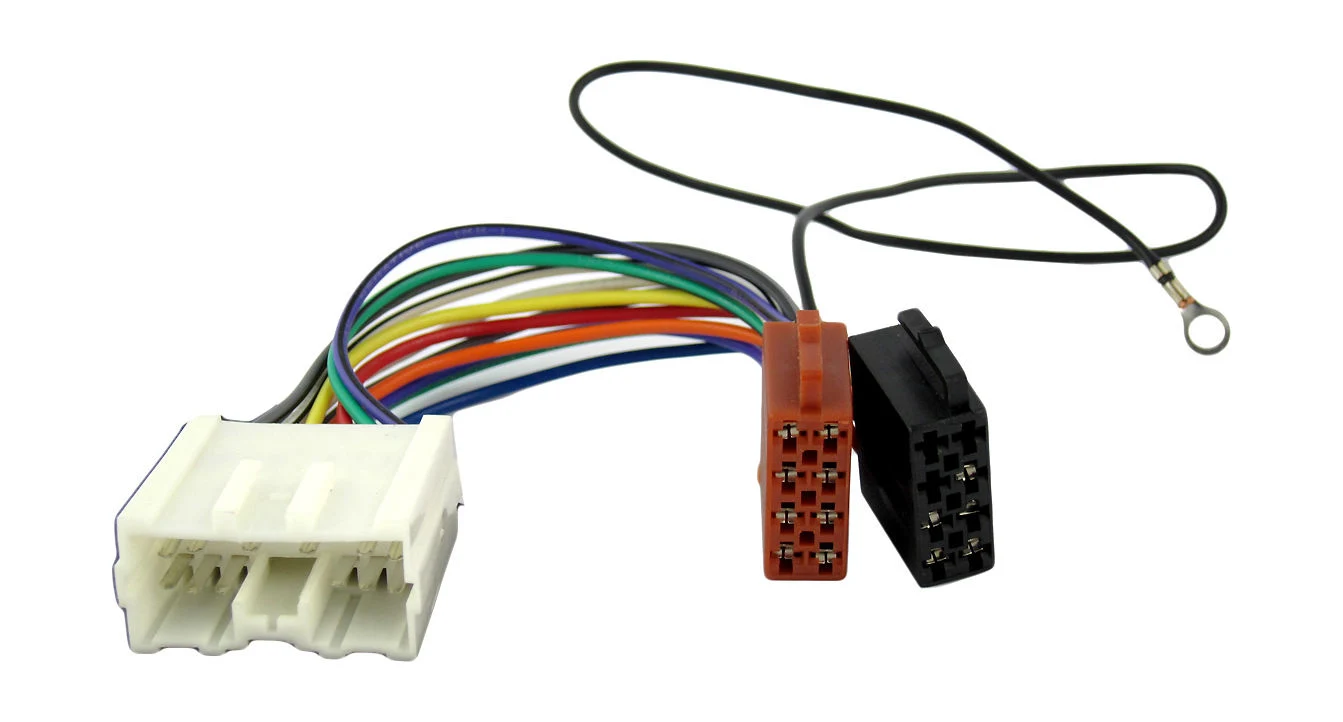 La norma ISO radio del coche los conectores de cable Plug-in Custom Cableado adaptador para talleres de automóviles