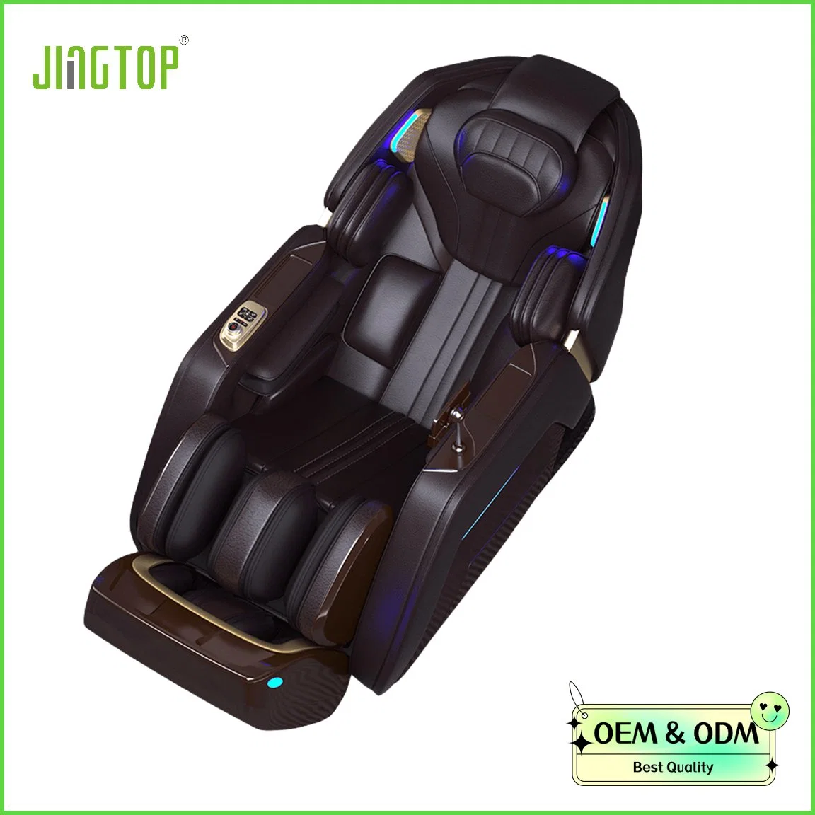 Jingtop Factory Wholesale/Supplier 3D 4D Intelligent Shiatsu Timing Control Home Chair