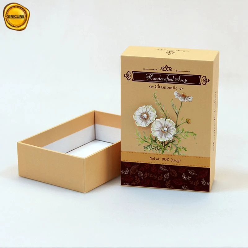 Sinicline Custom Logo Beauty Paper Soap Packaging Box for Personal Care