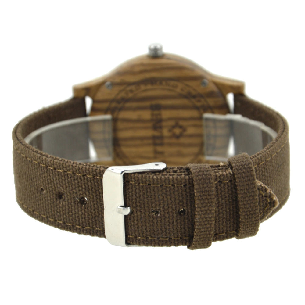 Best Selling Promotion Cheap Gifts Quartz Custom Logo Zebra Wooden Watches