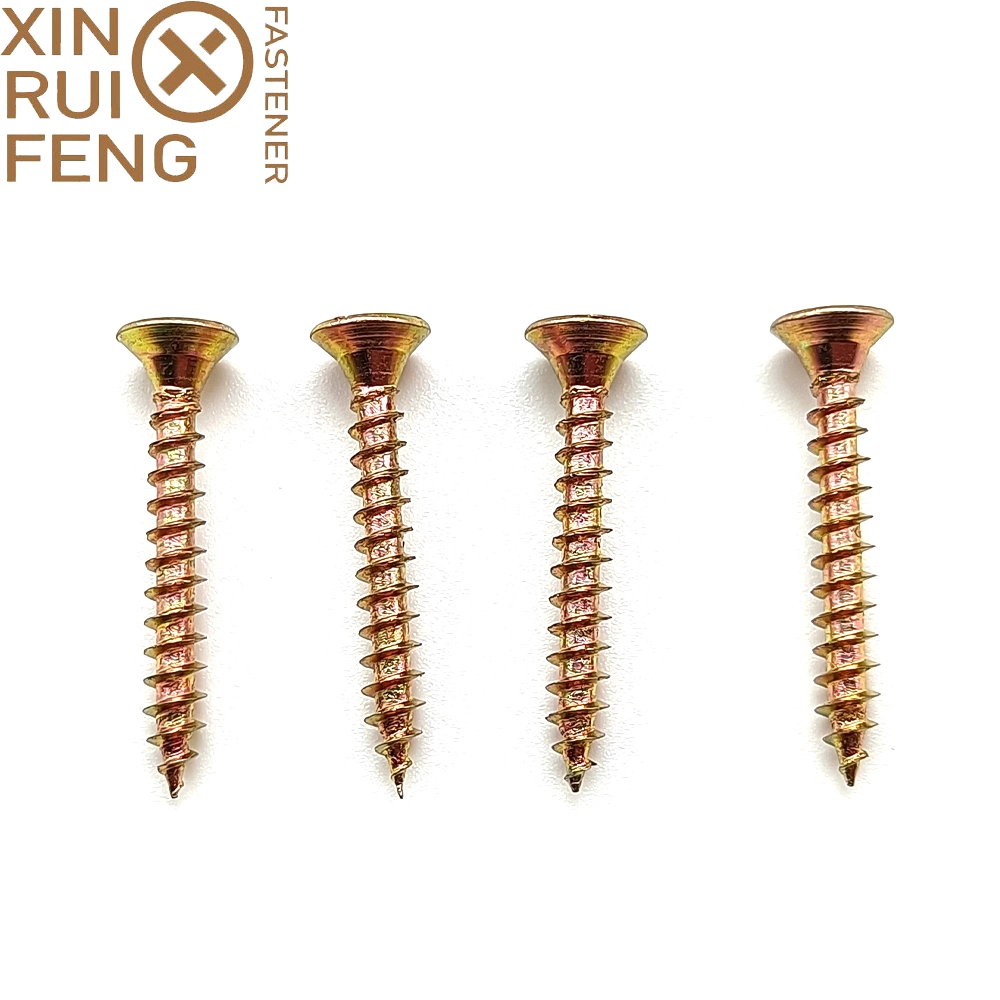 DDP American USA USD2.45/Kg Xinruifeng Fastener Fiberboard Tapping MDF Wood Chipboard Screws