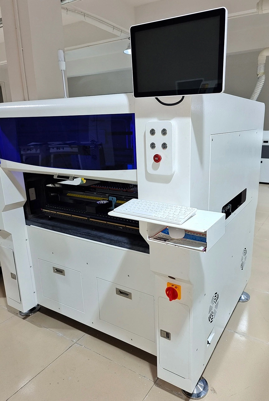 Fully Automatic SMD Chip Mounter SMT Pick and Place Machine Automatic PCBA PCB Component Placement Machine High Speed Machine LED Light Assembling Line