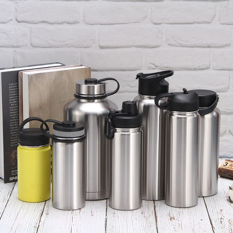 Linkfine Customized Stainless Steel Vacuum Flask Water Bottle Insulated Sports Bottle New Items 2022 Sublimation Blanks 18/8 Stainless Steel Leak Proof Sport Wa