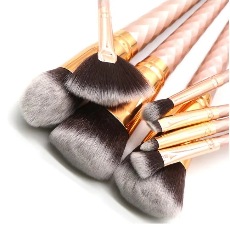 Customized 14 High quality/High cost performance  Synthetic Hair Brush Makeup Tool Kit