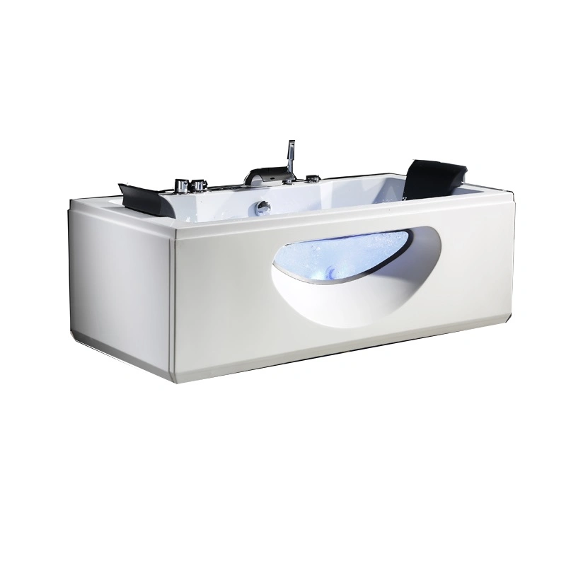 Window Whirlpool Bathtub Hot Tubs Acrylic White Black