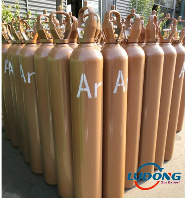 Argon Gas Filling in 40L /50L ISO9809 / Tped Gas Cylinders