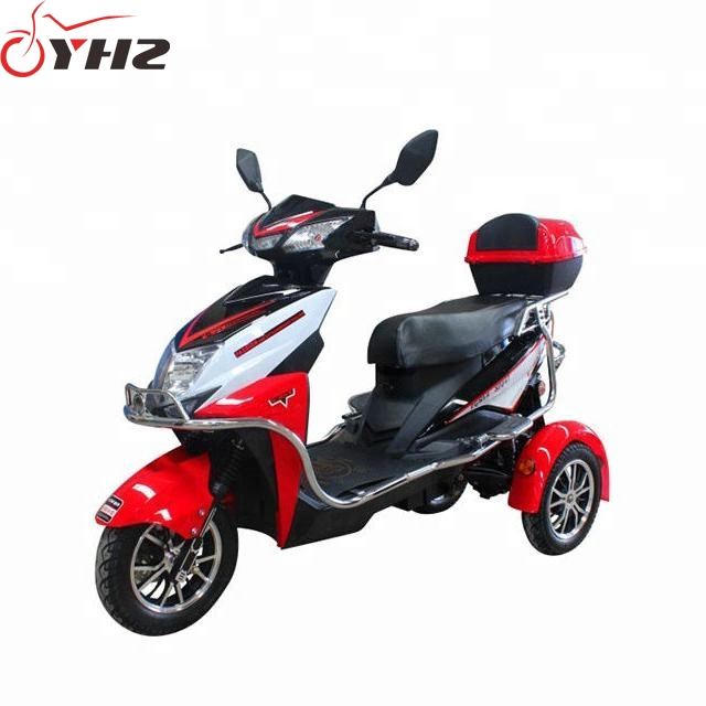 Handicapped Electric Rickshaw Long Distance 3 Wheels Motorcycle with Box